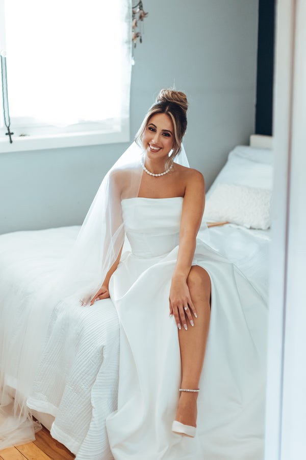 SOURIS BRIDAL GOWN WHITE