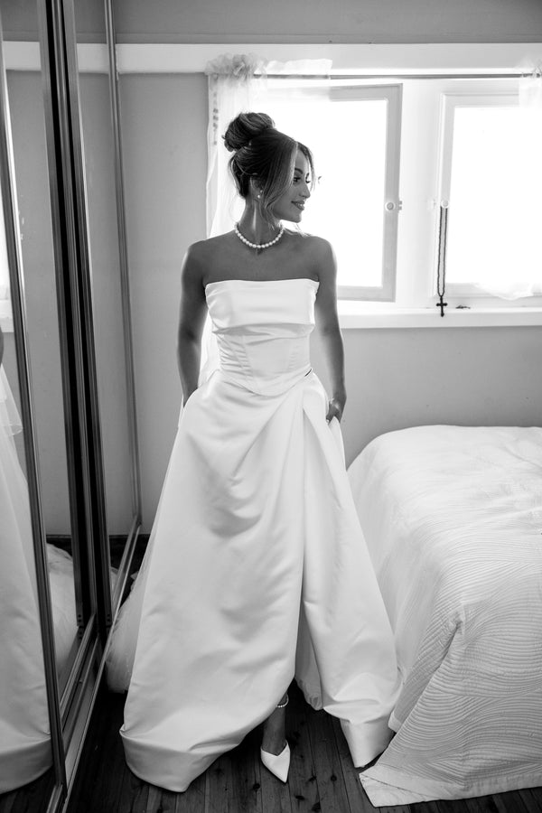 SOURIS BRIDAL GOWN WHITE