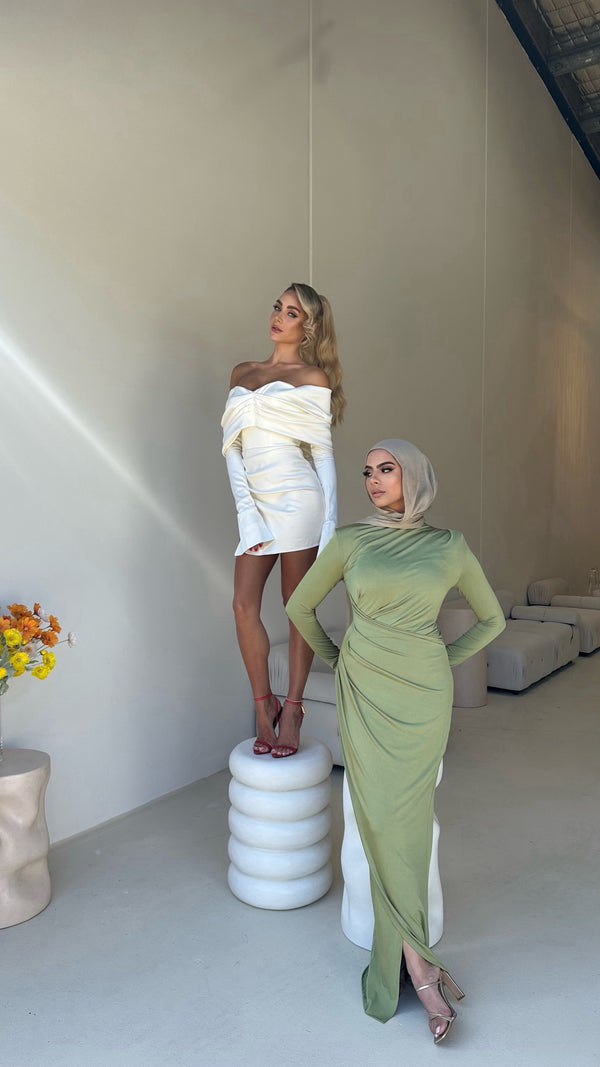 ARIDA MAXI DRESS GREEN