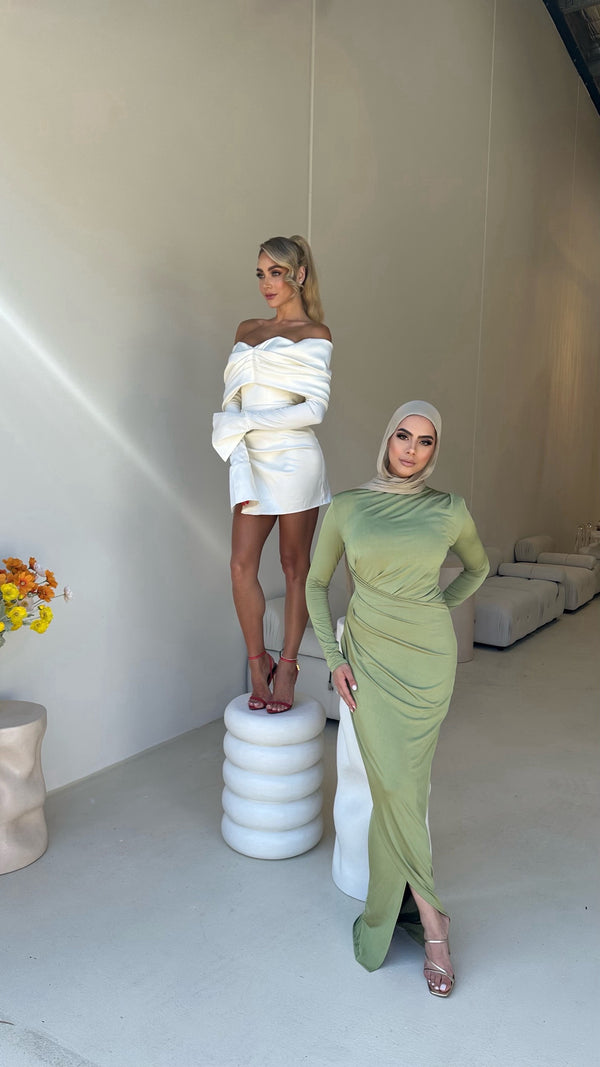 ARIDA MAXI DRESS GREEN