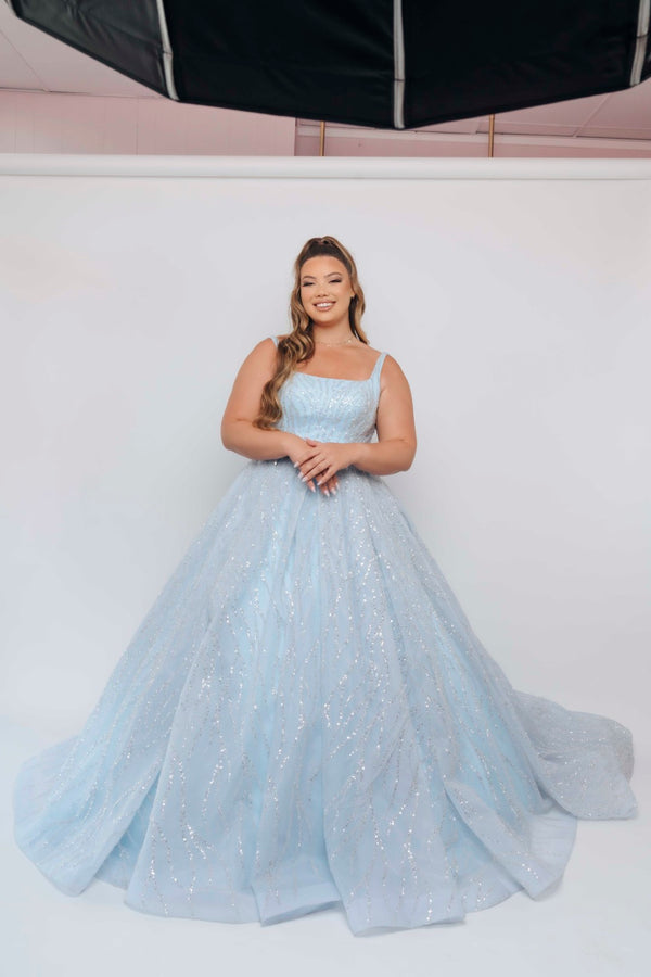 CINDERELLA BALLGOWN BLUE