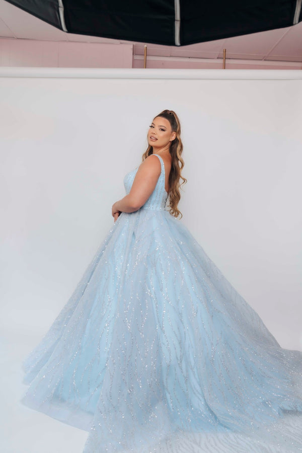CINDERELLA BALLGOWN BLUE