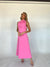 COSMETIC MAXI DRESS BY MOSSMAN PINK