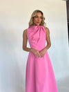 COSMETIC MAXI DRESS BY MOSSMAN PINK