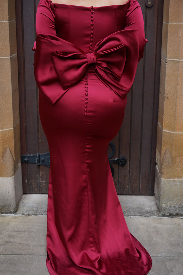 ELLE BY MY SECRET WARDROBE BURGUNDY