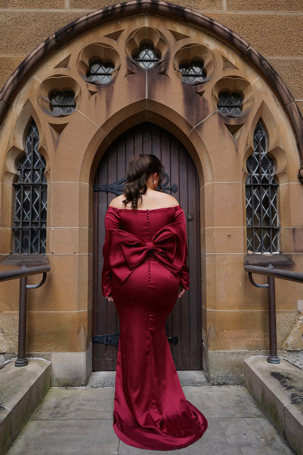 ELLE BY MY SECRET WARDROBE BURGUNDY