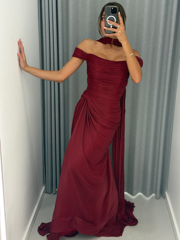 ISLA BY MY SECRET WARDROBEBURGUNDY