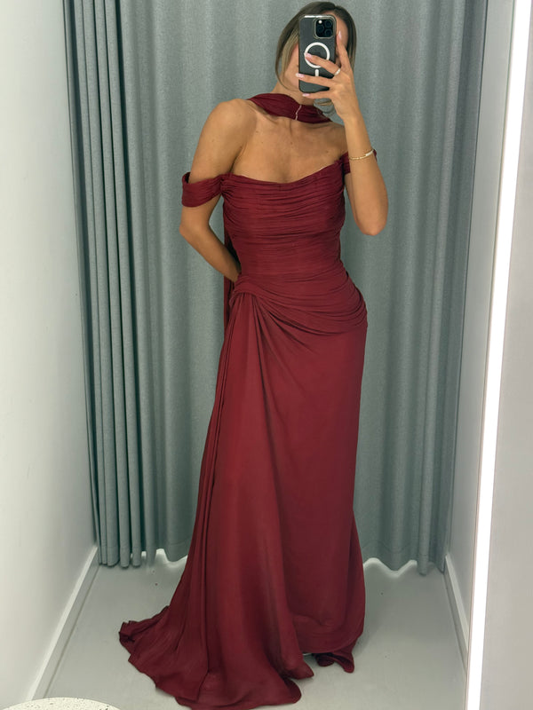 ISLA BY MY SECRET WARDROBEBURGUNDY