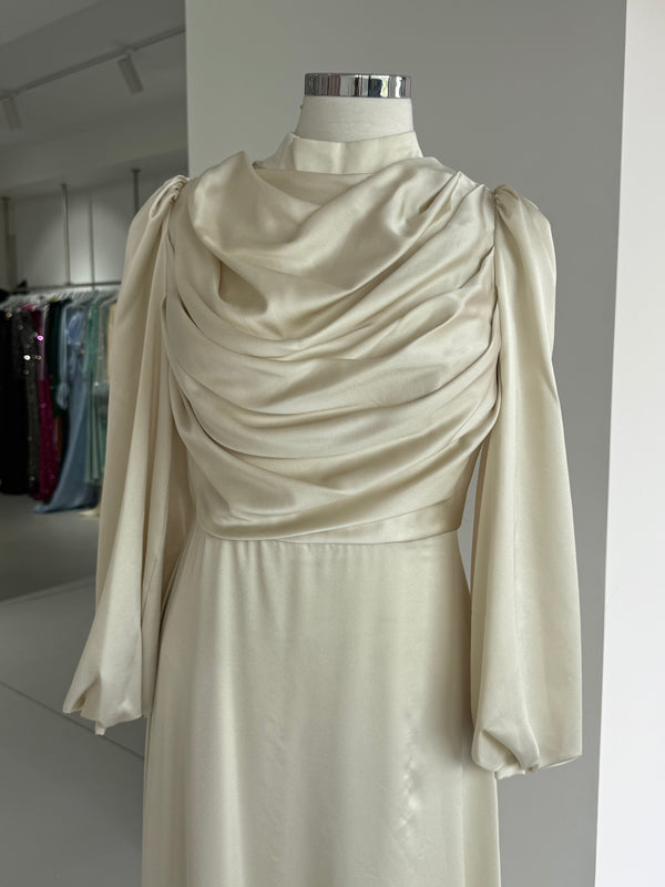 BELLINA MAXI DRESS IVORY