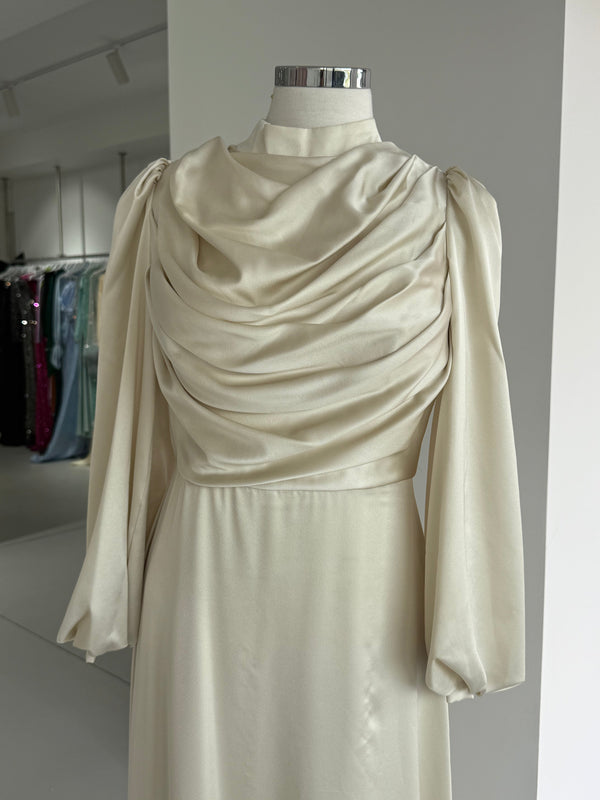 BELLINA MAXI DRESS IVORY