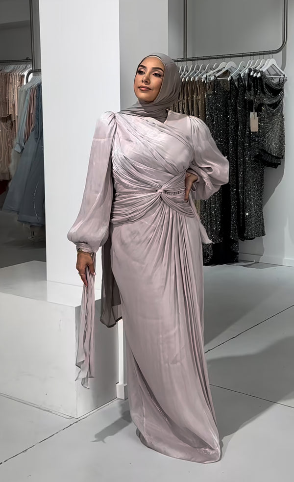 ZINNIE MAXI DRESS LILAC