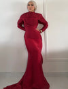 ESRA GOWN BY MY SECRET WARDROBE RED