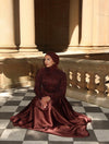 ILAAF GOWN BY MY SECRET WARDROBE BROWN
