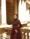 ILAAF GOWN BY MY SECRET WARDROBE BROWN