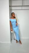ELLIE MAXI DRESS BY MY SECRET WARDROBE BLUE