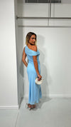 ELLIE MAXI DRESS BY MY SECRET WARDROBE BLUE