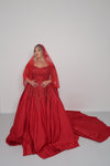 INGRID BALLGOWN RED