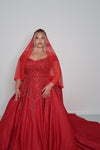 INGRID BALLGOWN RED