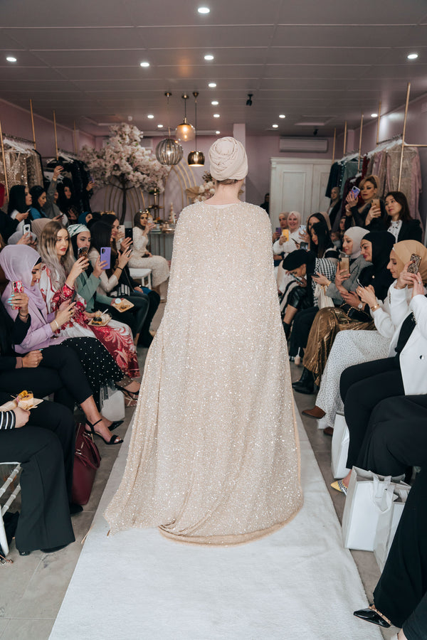 HAWRA CAPE BY MY SECRET WARDROBE NUDE