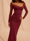 KATARINA MAXI DRESS BY HOUSE OF CB RED
