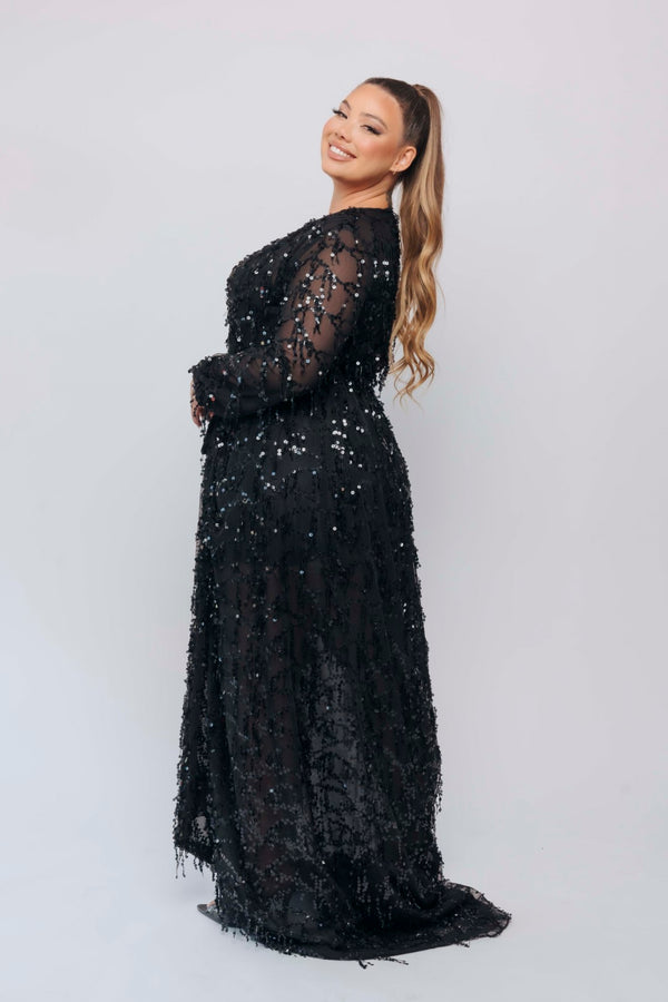 LIRA ROBE BY CONSTANTINA BLACK