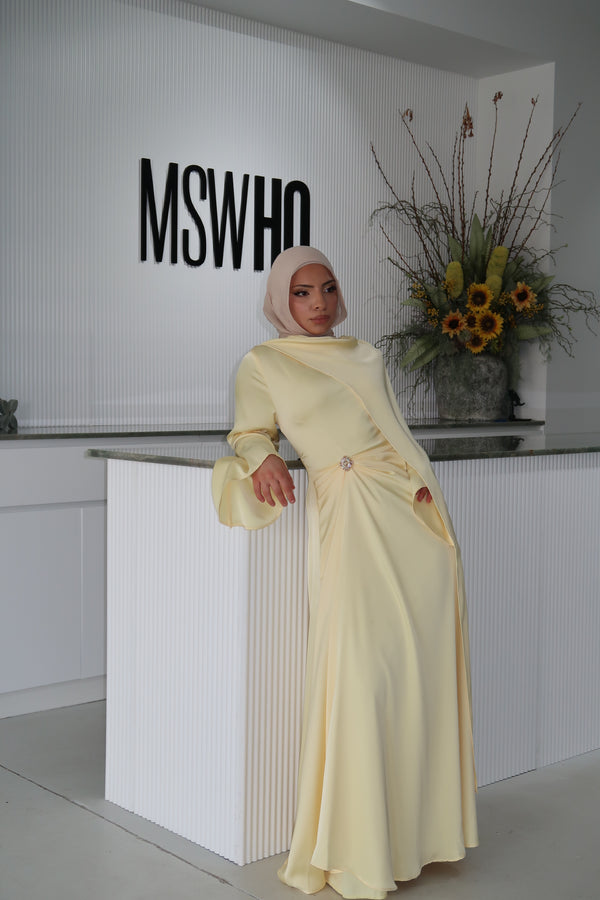 SOLARA MAXI DRESS YELLOW