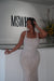 MONA SQUARENECK BY MY SECRET WARDROBE WHITE