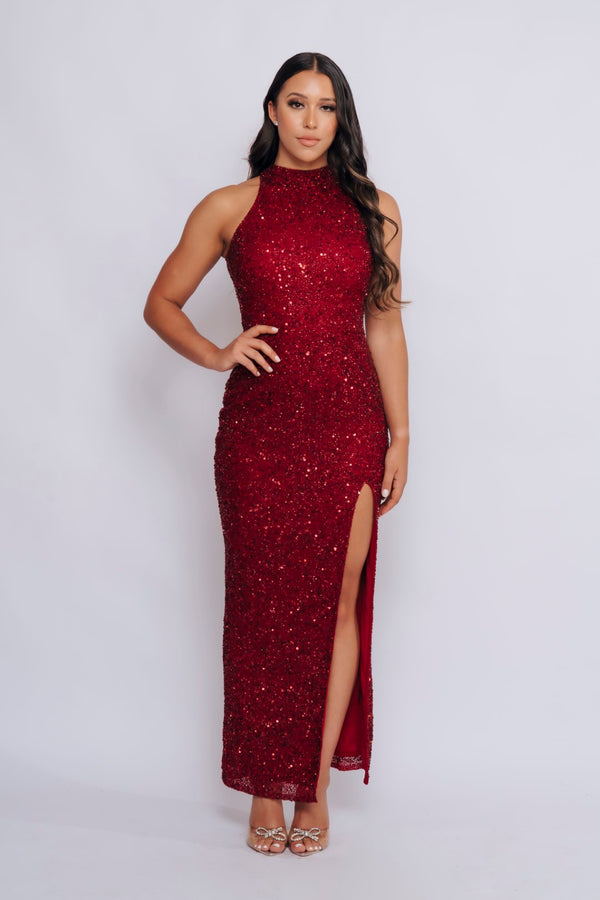 RENAE BY MY SECRET WARDROBE BURGUNDY