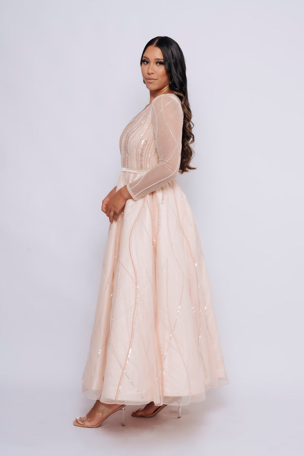 ROKSAR MIDI BY MY SECRET WARDROBE PINK