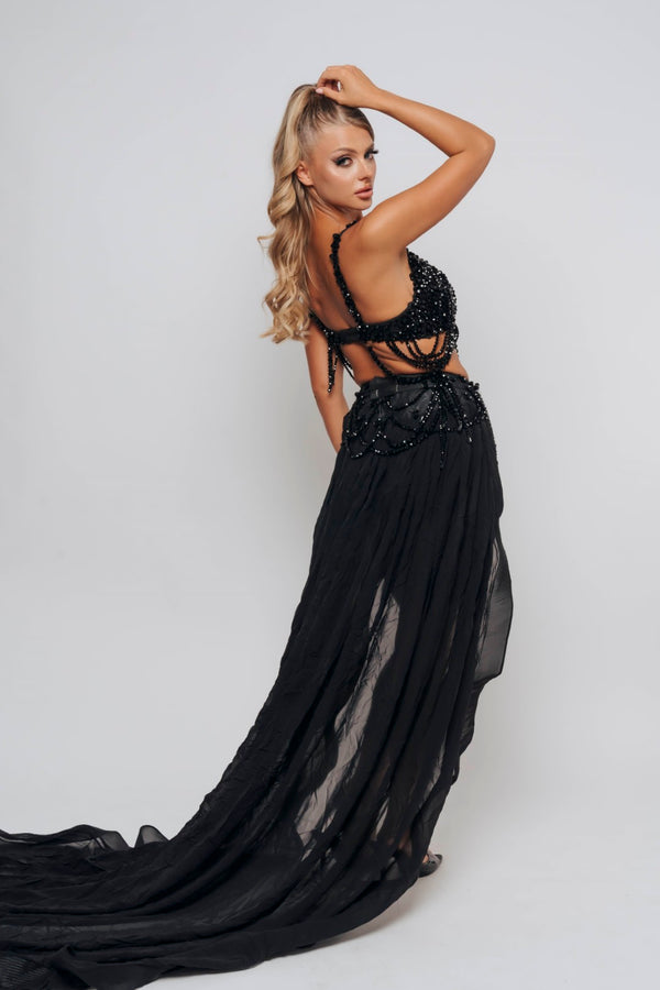 SHAY 2PCBY VEE LOVE BLACK