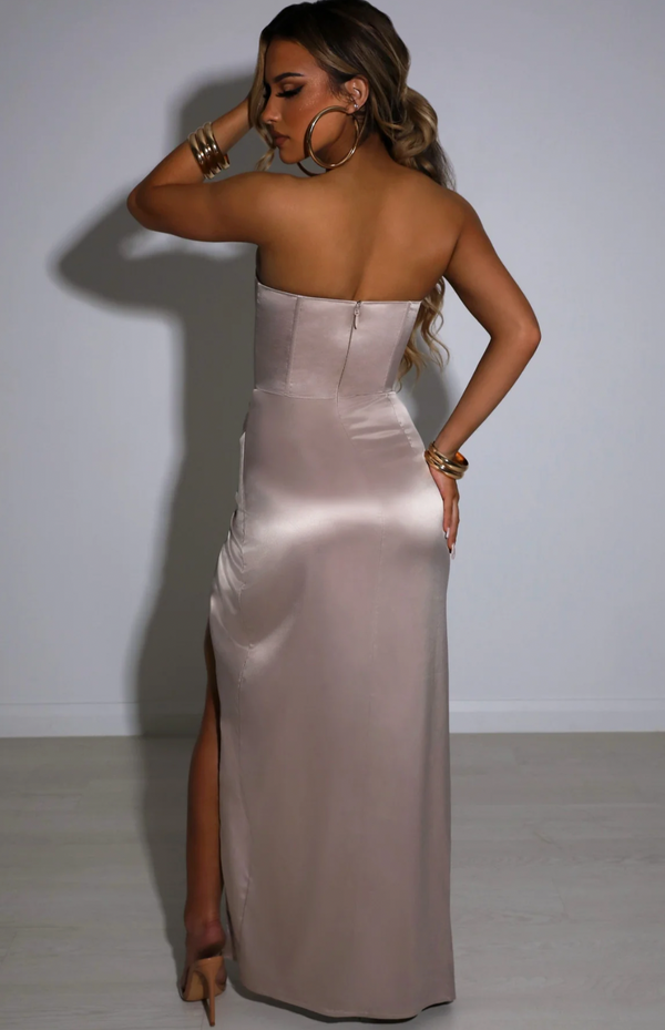 SIANNA MAXI DRESS NUDE