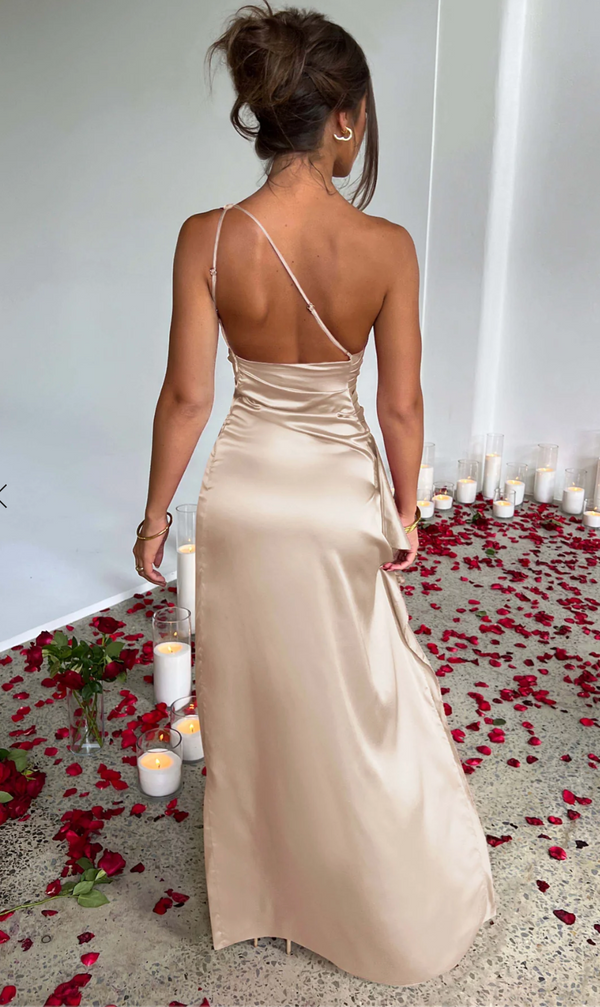 ARIEL MAXI DRESS NUDE