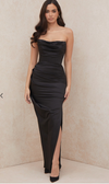 ADRIENNE DRESS BY HOUSE OF CB BLACK