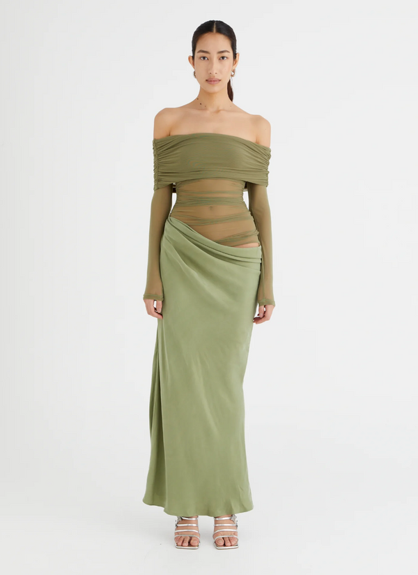 YASMIN OFF SHOULDER BY BENNI GREEN