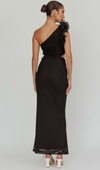 RAINA MESH MAXI DRESS BLACK