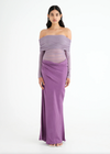 YASMIN OFF SHOULDER BY BENNI PURPLE