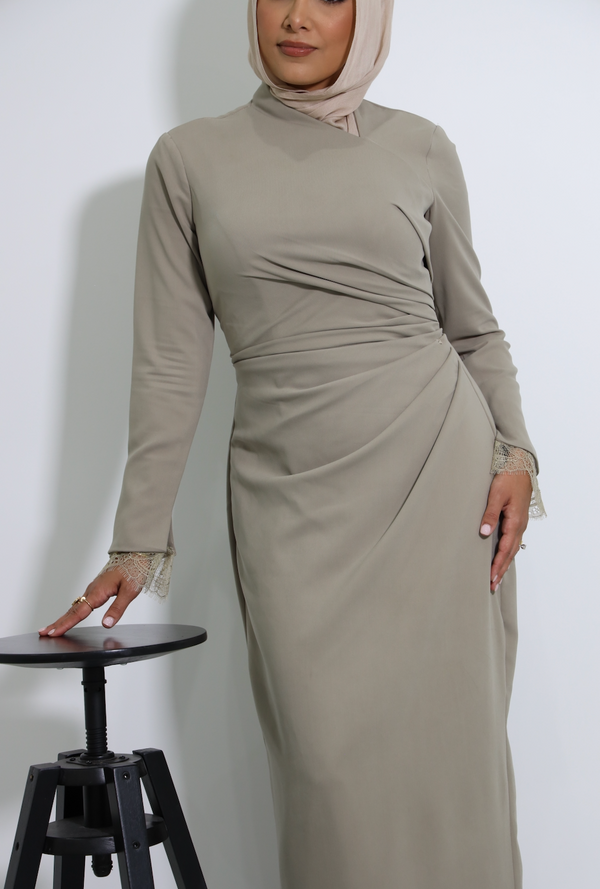 SHAY BY MY SECRET WARDROBE KHAKI