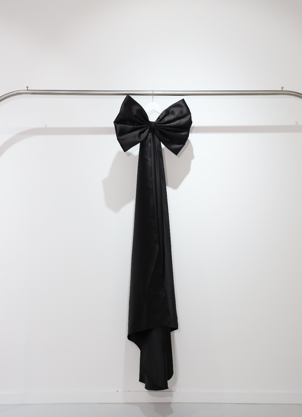 PEARL MINI DRESS BLACK