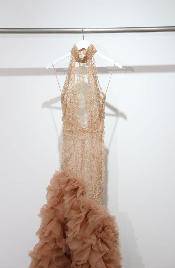 ENCHANTED GOWN BY ALBINA DYLA NUDE