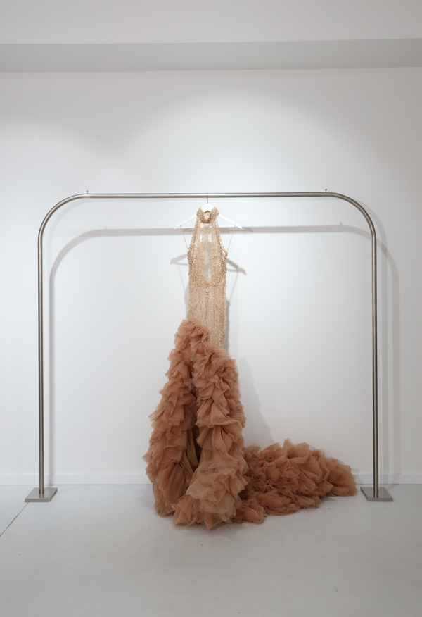 ENCHANTED GOWN BY ALBINA DYLA NUDE