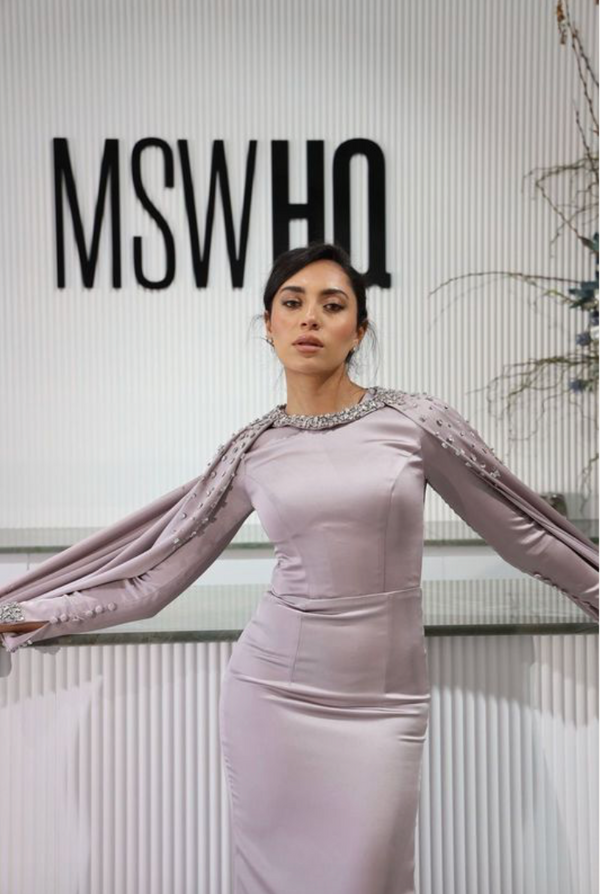 MAHA BY MY SECRET WARDROBE MAUVE