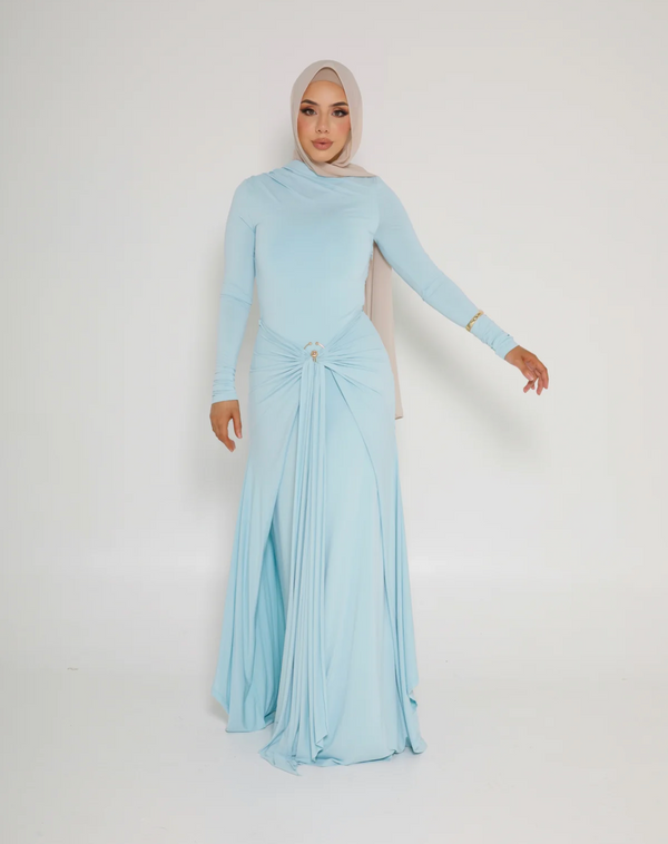 YASMIN BY ALAIA MUSE BLUE