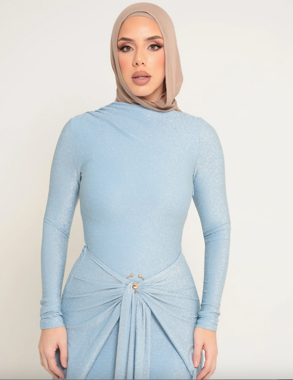 ALEENA ICE MAXI BY ALAIA MUSE