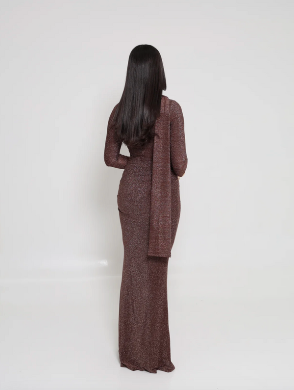 BEKA MAXI GOWN BY ALAIA MUSE