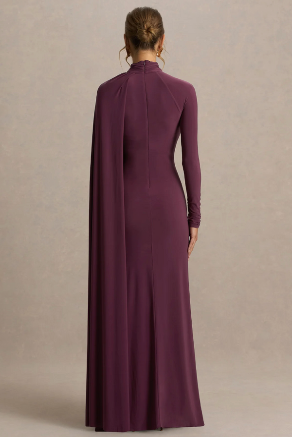 ANTICIPATION GOWN BURGUBDY