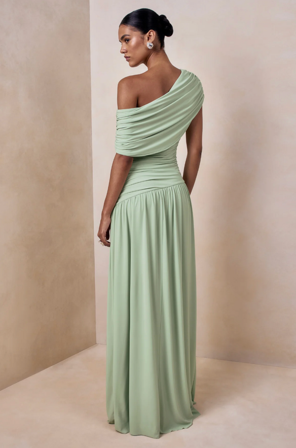EMBERLY MAXI DRESS GREEN