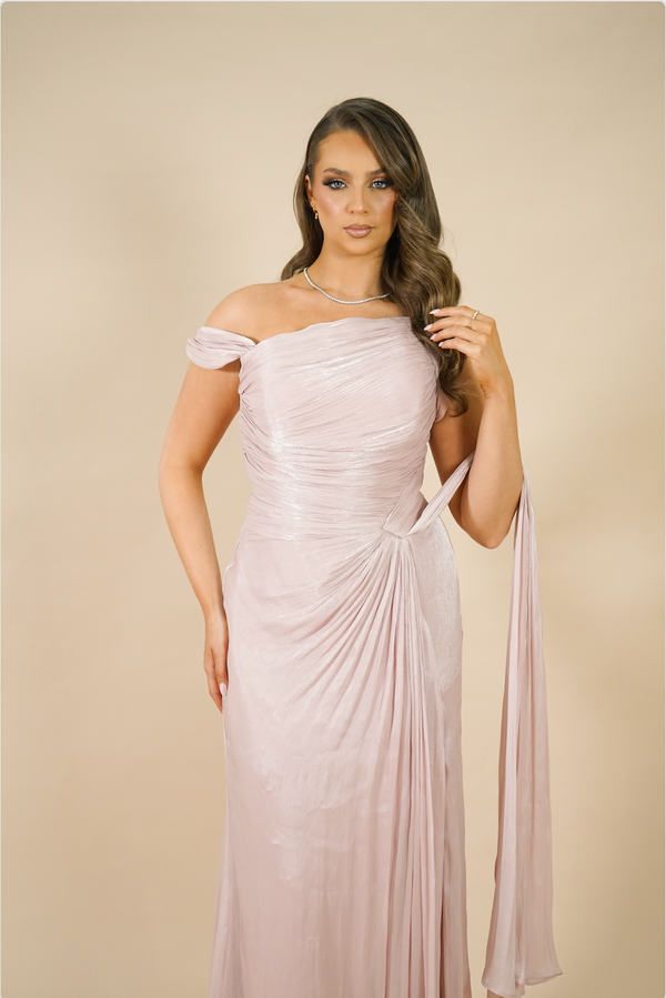 ELBISE BY MY SECRET WARDROBE MIST PINK