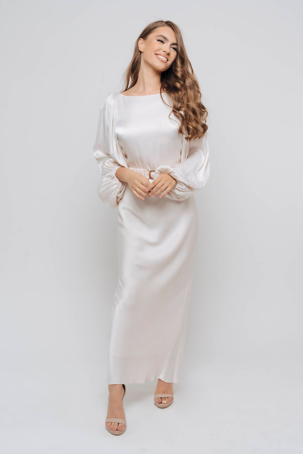 LA LUNE BALLOON SLEEVEBY SHONA JOY IVORY