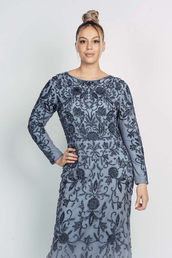 ADELLA MAXI BY MY SECRET WARDROBE GREY