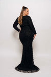 ADELLA GOWN BY MY SECRET WARDROBE BLACK